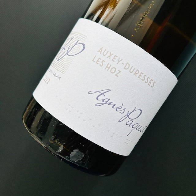 Auxey-Duresses Blanc Les Hoz 2022 Domaine Agnès Paquet 奧茜-杜夏詩村白酒略地Les Hoz