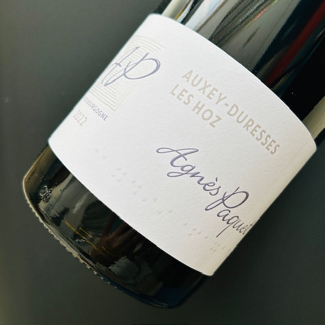 Auxey-Duresses Rouge Les Hoz 2022 Domaine Agnès Paquet 奧茜-杜夏詩村紅酒略地Les Hoz