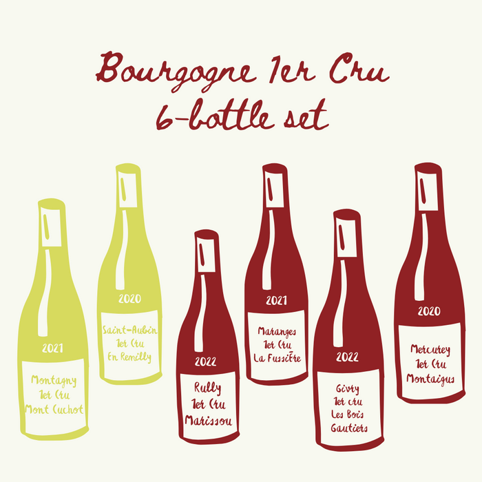 Bourgogne 1er Cru 6-bottle Set 布爾岡一級園6瓶套裝