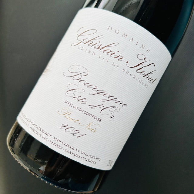 Bourgogne Côte-d'Or Pinot Noir 2021 Domaine Ghislain Kohut 布爾岡大區金丘紅酒