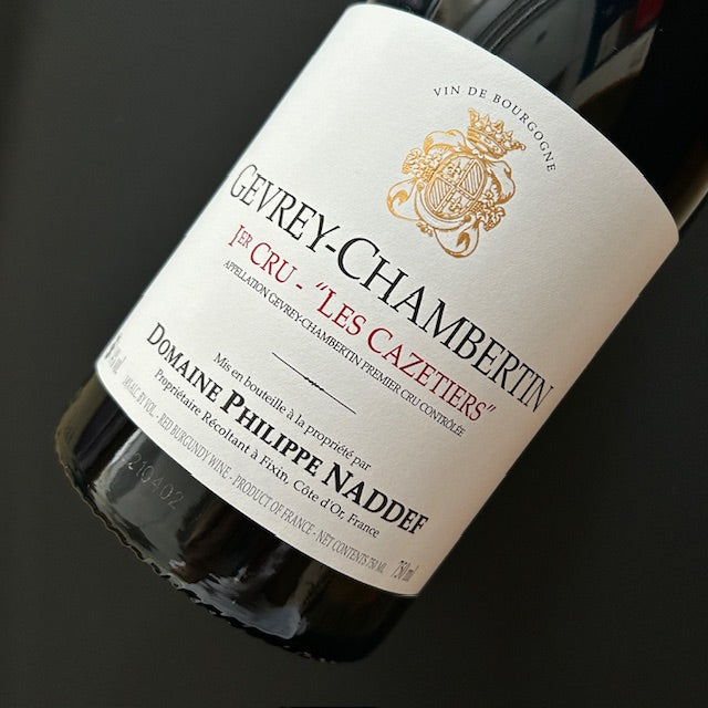 Gevrey-Chambertin 1er Cru Les Cazetiers 2020 Domaine Philippe Naddef 謝菲-香貝丹一級園Les Cazetiers紅酒