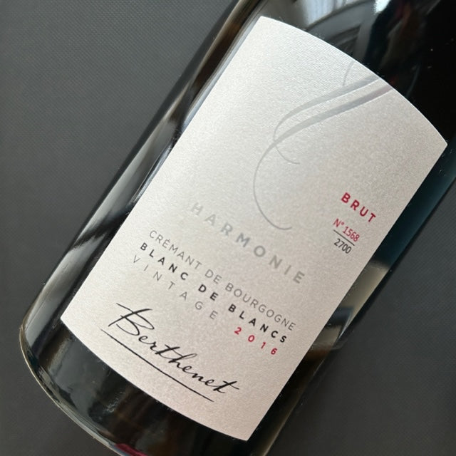 Crémant de Bourgogne Blanc de Blancs Harmonie 2016 Domaine Berthenet 布爾岡白中白年份汽泡酒