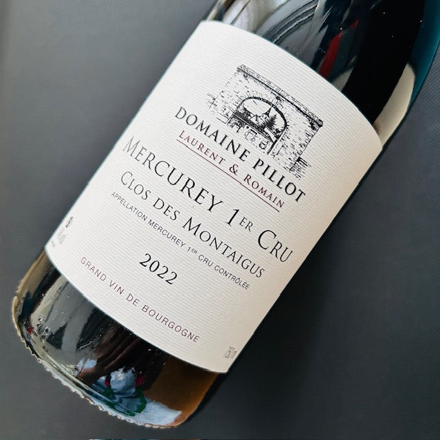 Mercurey 1er Cru Clos des Montaigus 2022 Domaine Pillot Laurent & Romain 美居希一級園「蒙狄古園」紅酒