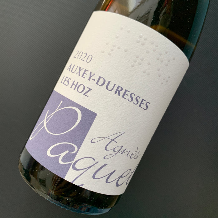 Auxey-Duresses Blanc les Hoz 2020 Domaine Agnès Paquet (demi 375 ml) 奧茜-杜夏詩村白酒略地Les Hoz (半瓶裝 375 ml)