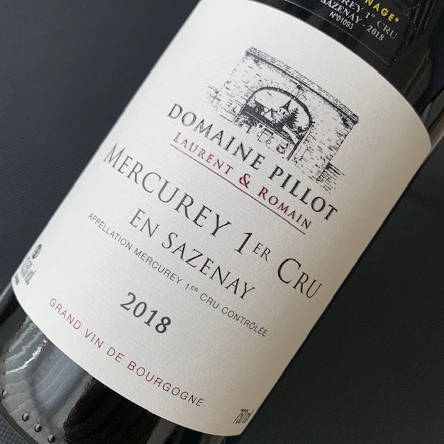 Mercurey 1er Cru En Sazenay 2018 (Magnum) Domaine Pillot Laurent & Romain 美居希一級園「莎珊妮」紅酒 (1500 ml)