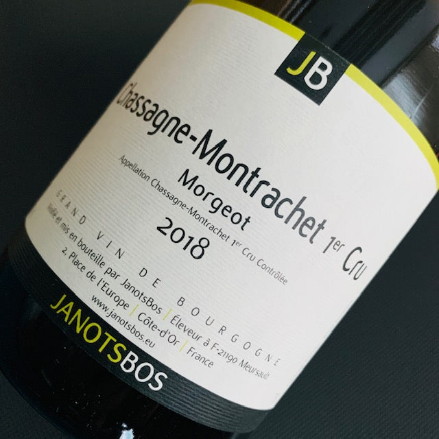 Chassagne-Montrachet 1er Cru Morgeot 2018 JanotsBos 夏山-夢夏雪一級園Morgeot白酒