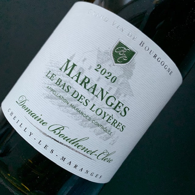 Maranges Le Bas des Loyères 2020 Domaine Bouthenet-Clerc 瑪康雪村白酒略地Le Bas des Loyères