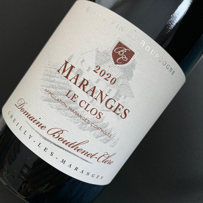 Maranges Le Clos 2020 Domaine Bouthenet-Clerc 瑪康雪村紅酒略地「圍牆」