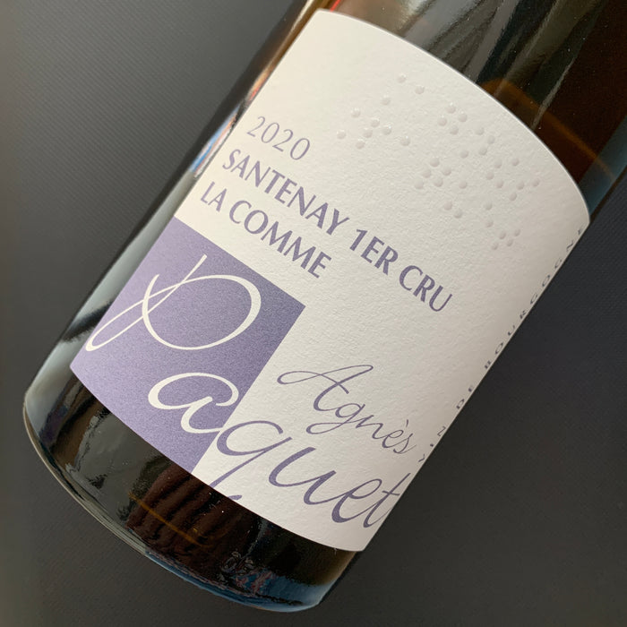 Santenay 1er Cru La Comme Blanc 2020 Domaine Agnès Paquet 桑特奈一級園「山谷」白酒