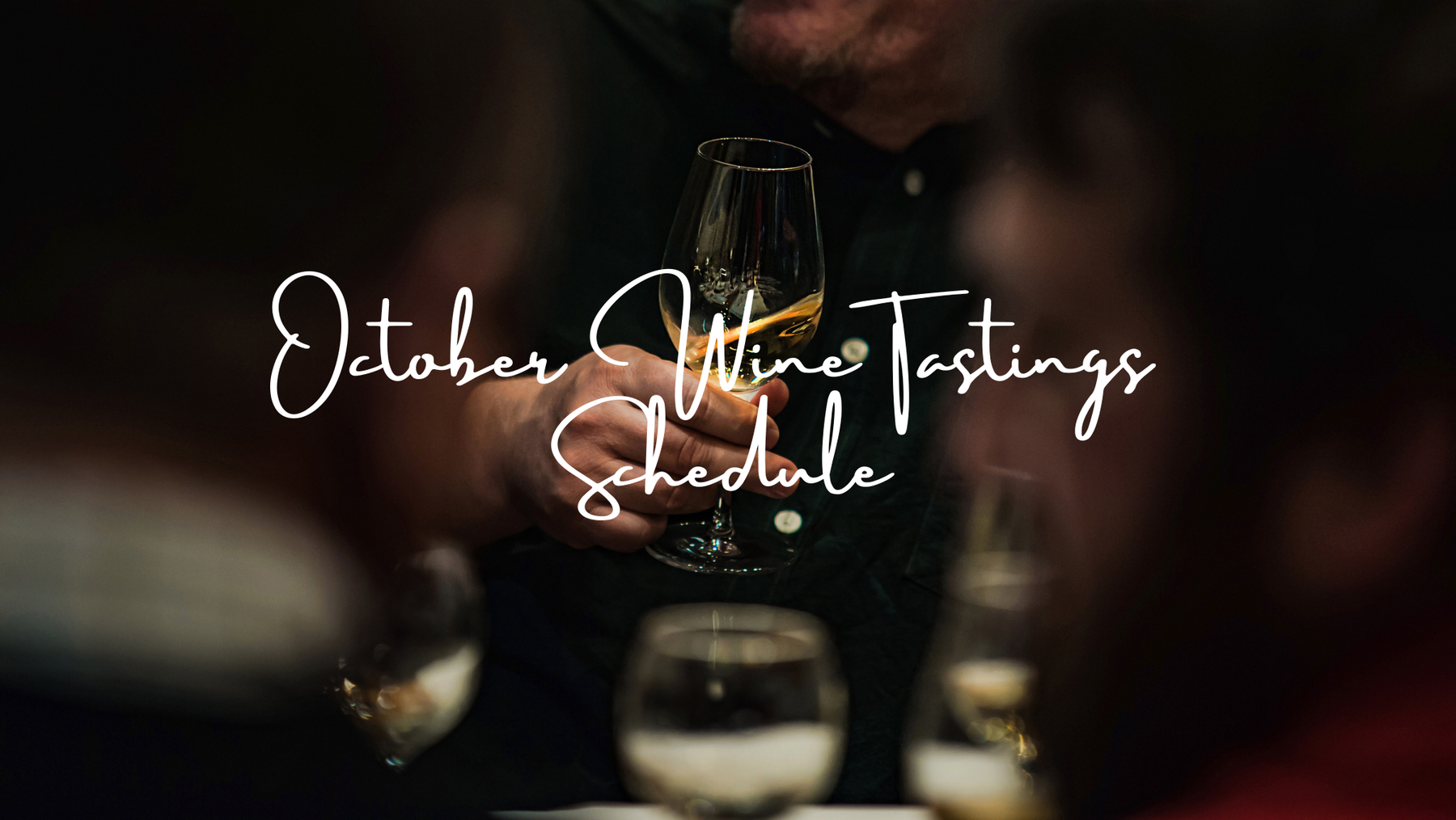 October wine tastings schedule