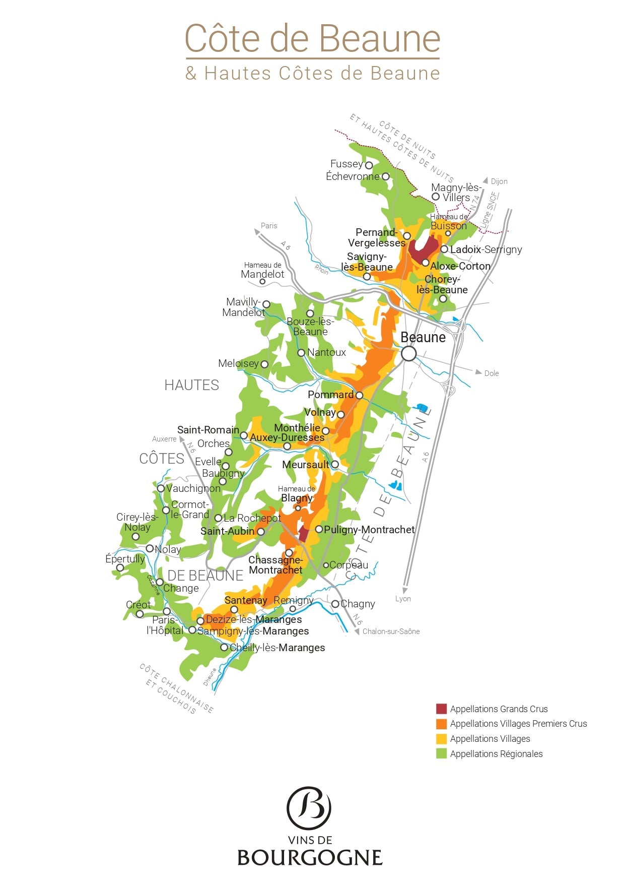 博納丘 COTE DE BEAUNE