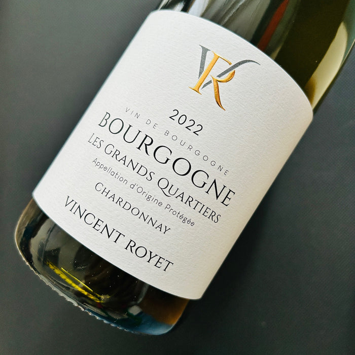 Bourgogne Chardonnay Les Grands Quartiers 2022 Vincent Royet 布爾岡白酒Les Grands Quartiers