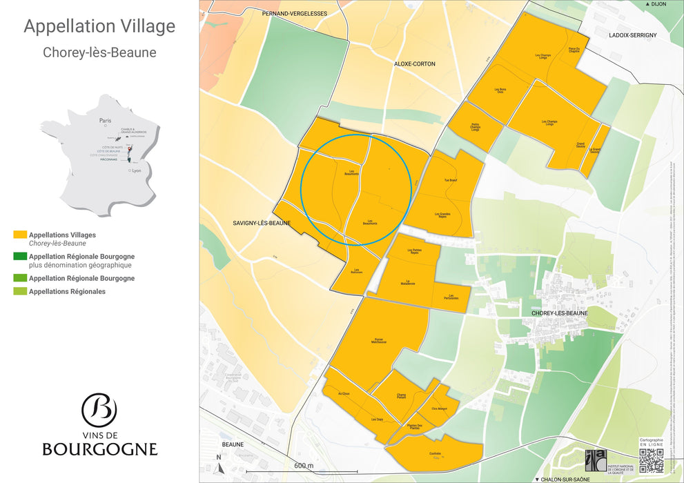 Chorey-lès-Beaune Les Beaumonts Rouge 2024 Domaine Jean-Pierre Maldant 蘇希-博納村紅酒略地「寶望園」