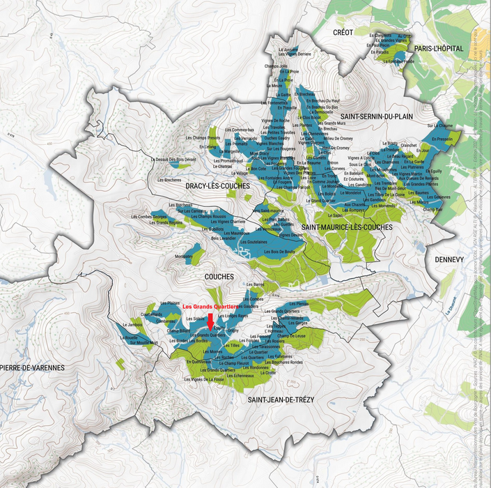 Bourgogne Chardonnay Les Grands Quartiers 2022 Vincent Royet 布爾岡白酒Les Grands Quartiers