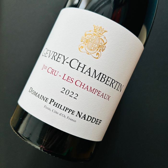 Gevrey-Chambertin 1er Cru Les Champeaux 2022 Domaine Philippe Naddef 謝菲-香貝丹一級園Les Champeaux紅酒