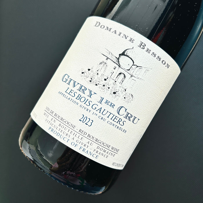 Givry 1er Cru Les Bois Gautiers 2023 Domaine Besson 捷菲一級園紅酒「歌廸亞樹林」