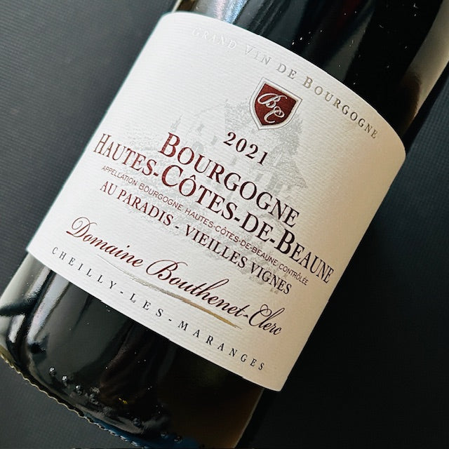 Bourgogne Hautes-Côtes-de-Beaune Au Paradis - Vieilles Vignes 2021 Domaine Bouthenet-Clerc 上博納丘天堂特釀老藤紅酒