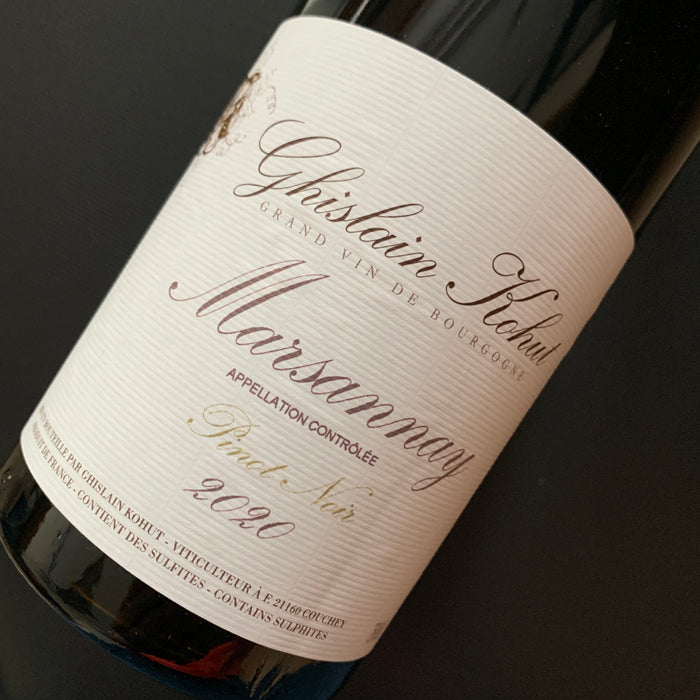 Marsannay Pinot Noir 2020 Domaine Ghislain Kohut 瑪珊妮村紅酒