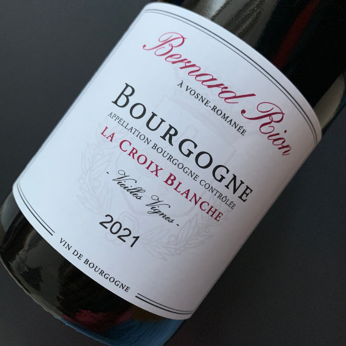 Bourgogne La Croix Blanche Vieilles Vignes 2021 Bernard Rion 布爾岡「白十字園」老藤紅酒