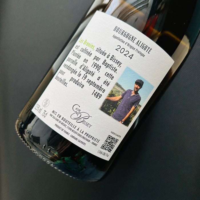 Bourgogne Aligoté Les Brenins 2024 Cave de Bissey 布爾岡阿里哥特白酒田園「貝寧」