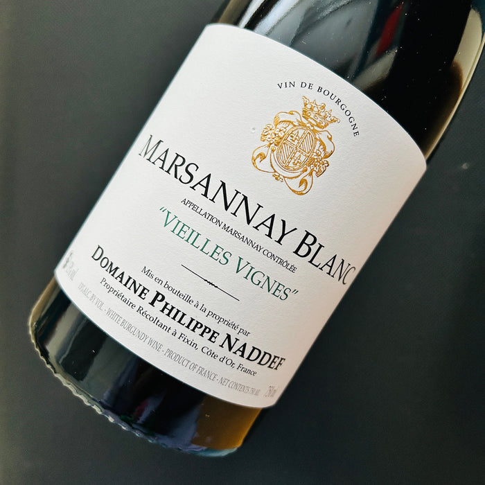 Marsannay Blanc Vieilles Vignes 2022 Domaine Philippe Naddef 瑪珊妮老藤村白酒