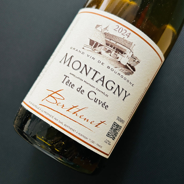 Montagny Tête de Cuvée 2024 Domaine Berthenet (Demi) 蒙塔尼「頭釀」白酒 (半瓶裝)