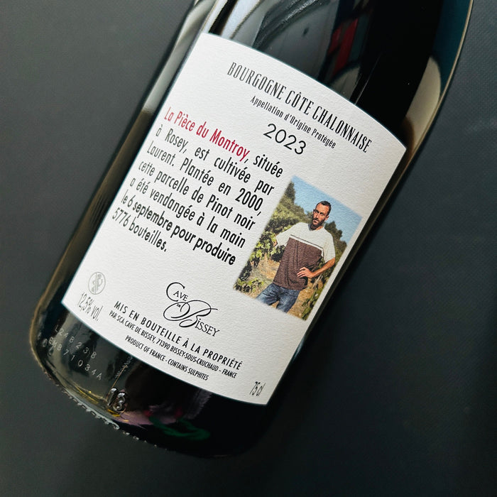 Bourgogne Rouge Côte Chalonnaise "La Pièce du Montroy" 2023 Cave de Bissey 布爾岡夏隆內丘紅酒田園「帝皇山」