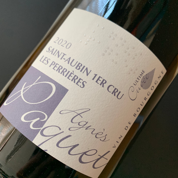 Saint-Aubin 1er Cru Les Perrières Cuvée Ultime 2020 Domaine Agnès Paquet (Magnum) 聖圖斑一級園「石頭園」白酒「終極特釀」 (1500 ml)