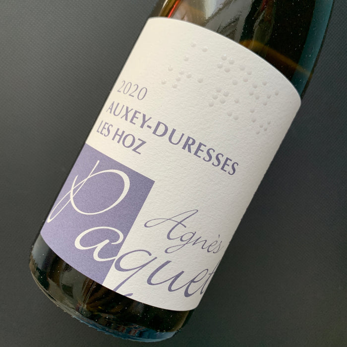 Auxey-Duresses Blanc les Hoz 2020 Domaine Agnès Paquet (demi 375 ml) 奧茜-杜夏詩村白酒 (半瓶裝 375 ml)