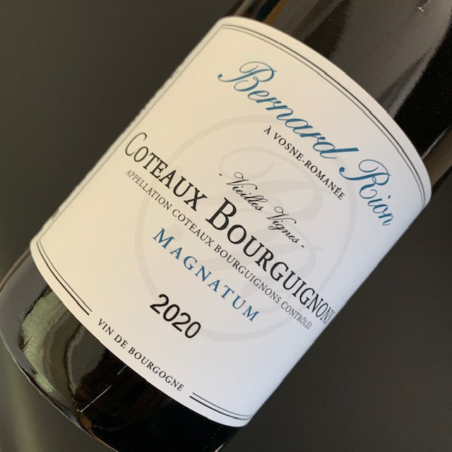 Côteaux Bourguignons Blanc Vieilles Vignes Magnatum 2020 Bernard Rion 布爾岡山坡老藤白酒