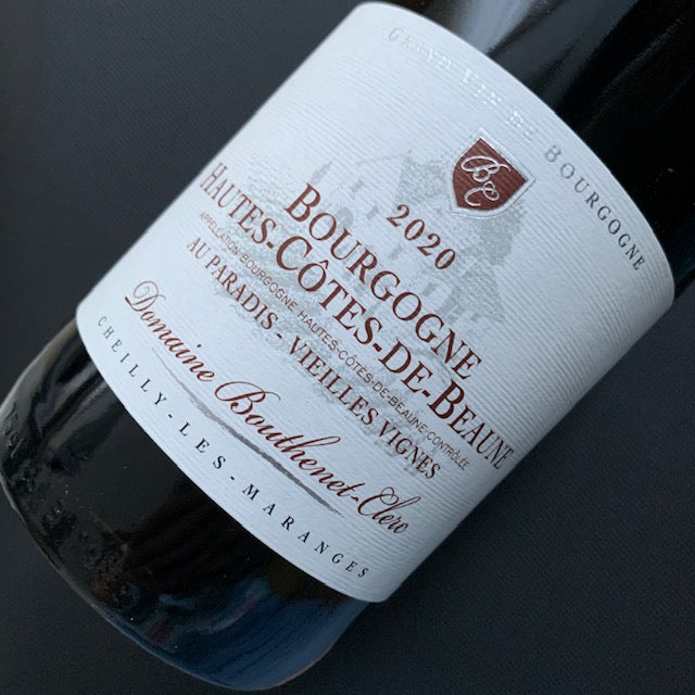 Bourgogne Hautes-Côtes-de-Beaune Au Paradis - Vieilles Vignes 2020 Domaine Bouthenet-Clerc 上博納丘天堂特釀老藤紅酒