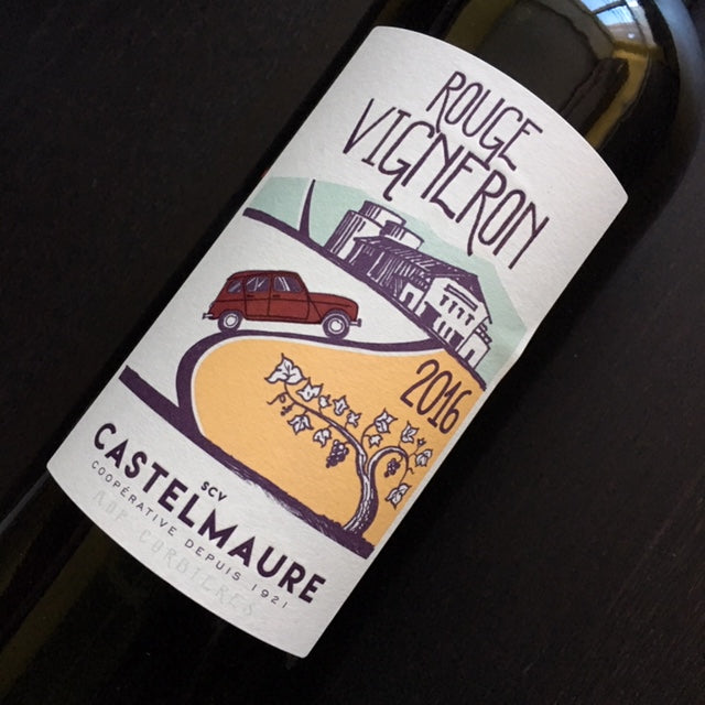 Rouge Vigneron 2016 Castelmaure 南法哥比耶 「酒農紅」車仔紅酒
