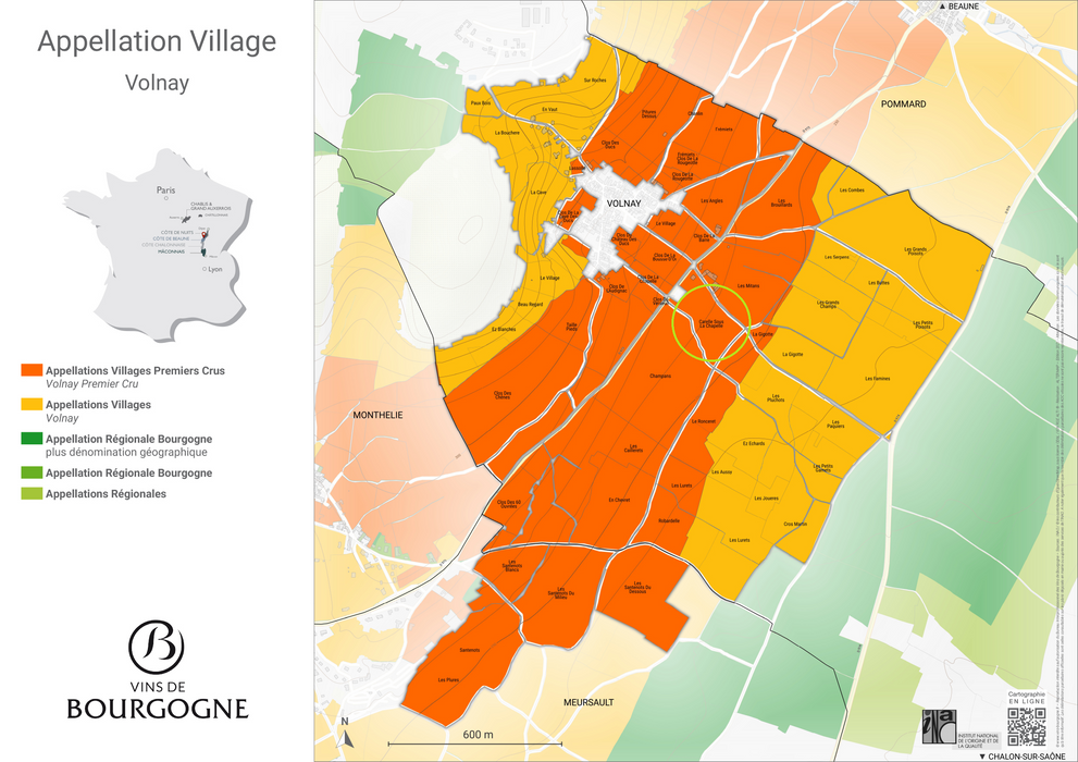 Volnay 1er Cru Carelle sous la Chapelle 2018 Domaine Rossignol-Février 旺尼一級園「教堂下的田園」紅酒